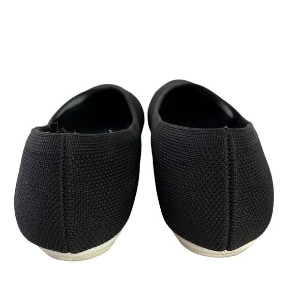 Sole Society Womens Black Knit Slip On Point Toe Loafers Flats Shoes sz 7 M - Picture 11 of 16